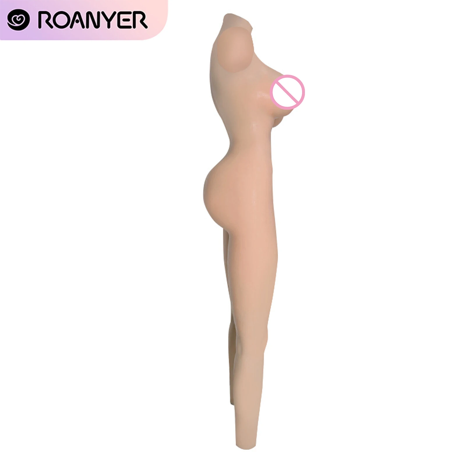 Roanyer G Cup Bodysuit with East West Shape and Anal Hole for Crossdresser Transgenser Cosplay