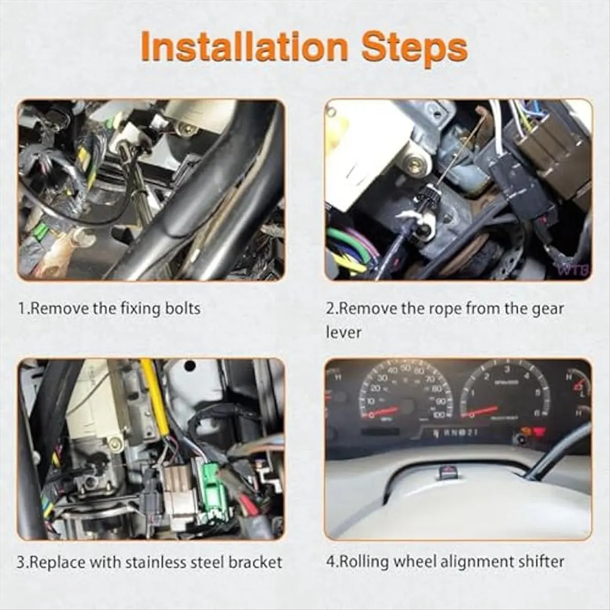 Super Sale Automatic Transmission Shift Indicator Cable Bracket for Ford F150-F550 E150-E450 Ranger Excursion Replace 83244