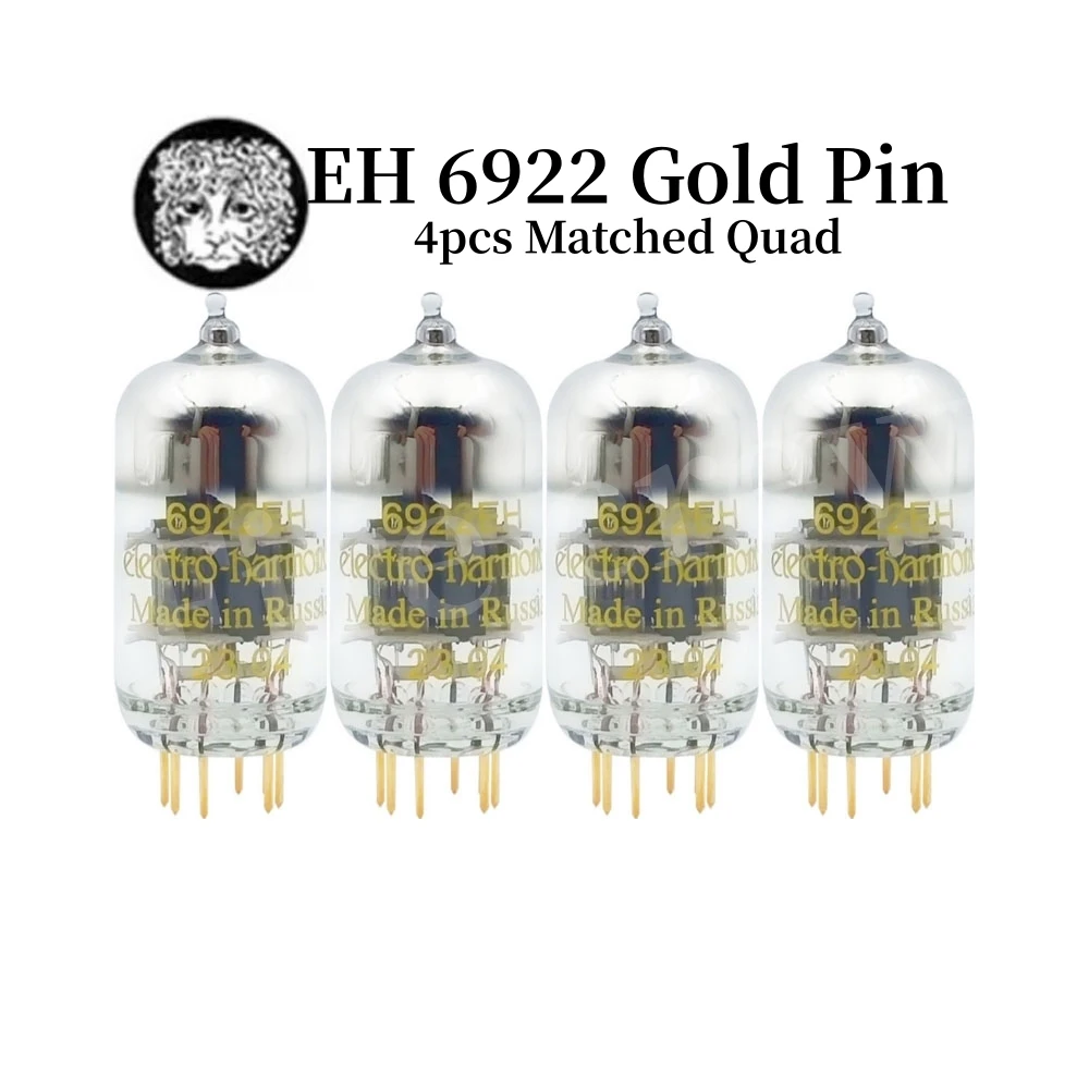 EH Vacuum Tube 6922 Gold Pin Upgrade E88CC ECC88 6DJ8 6N11 7038 6H23n HIFI Audio Valve Electron Tube Amplifier Kit Diy  Matched