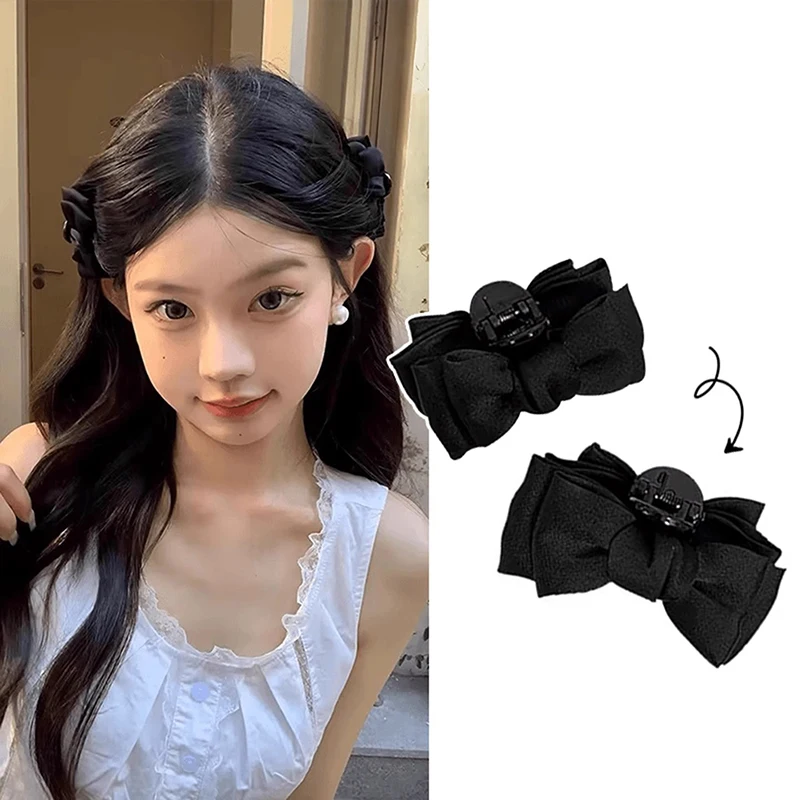 

Милый бант принцессы, маленькая заколка для волос для женщин и девочек, универсальный боковой зажим для украшения челки на лбу, изысканный подарок