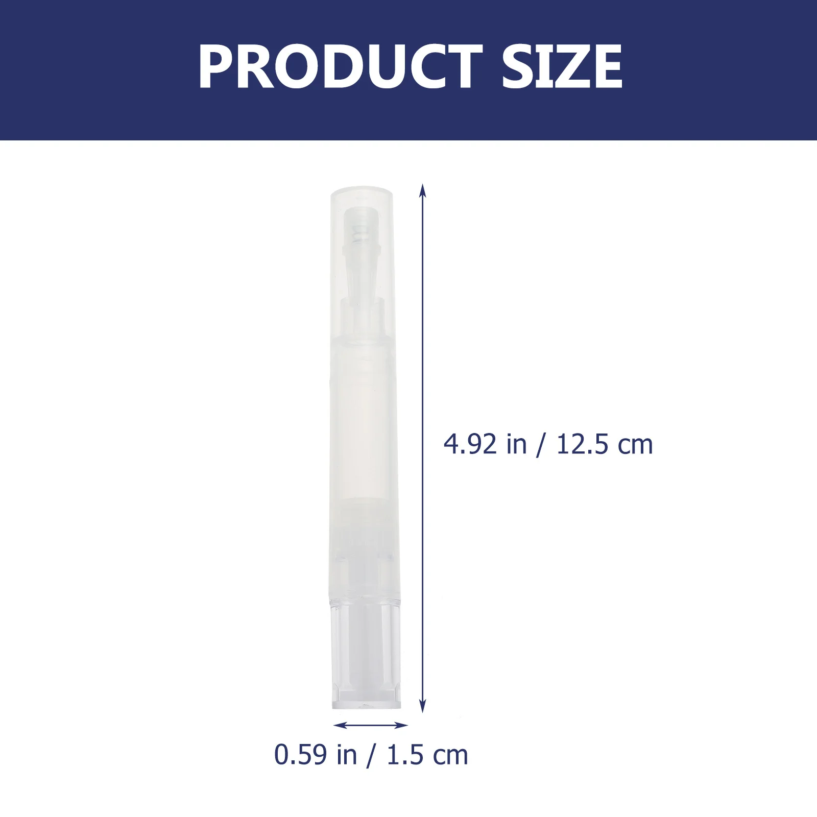 4 pezzi applicatore per lucidalabbra penna per olio nutrizionale per unghie riutilizzabile contenitore per liquidi per trucco penna a pennello vuota per la crescita delle ciglia essenziale