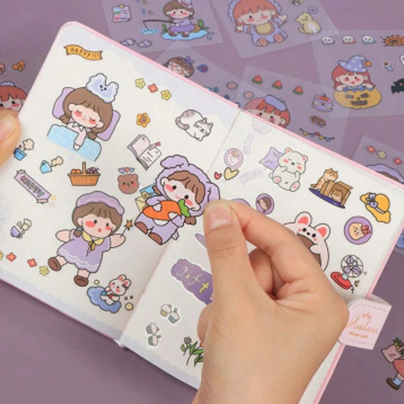 100 قطعة/الحقيبة Kawaii غير تكرار زيت مقاوم للماء مقاومة كمية كبيرة ملصقات Instagram-Style الأمتعة والمخطط DIY بها بنفسك