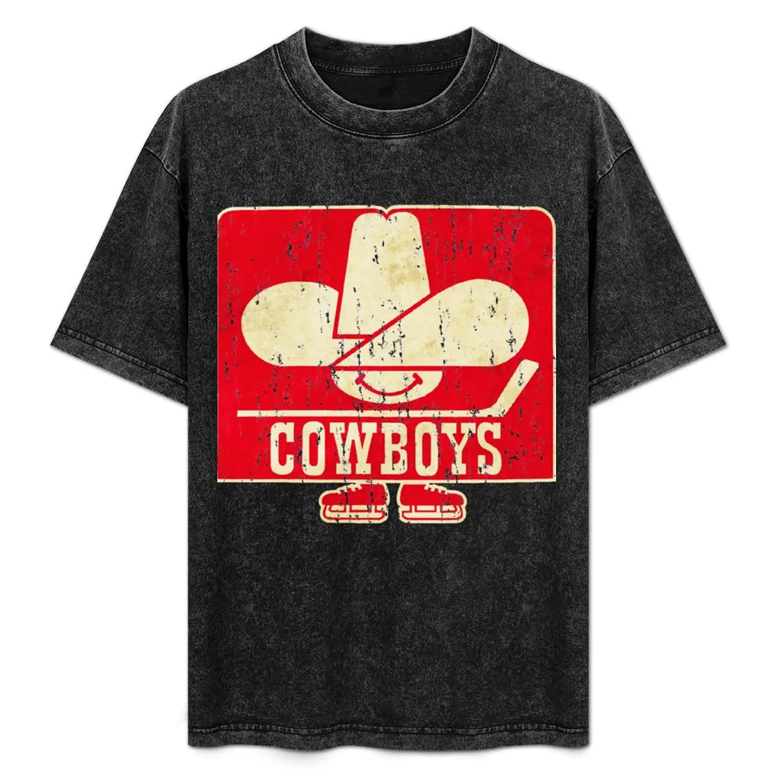 Calgary Cowboys T-Shirt Casual Basic Street Style T-Shirt