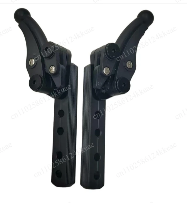 A pair of chair spare parts Aluminum alloy chair handbrake is suitable for sports manual