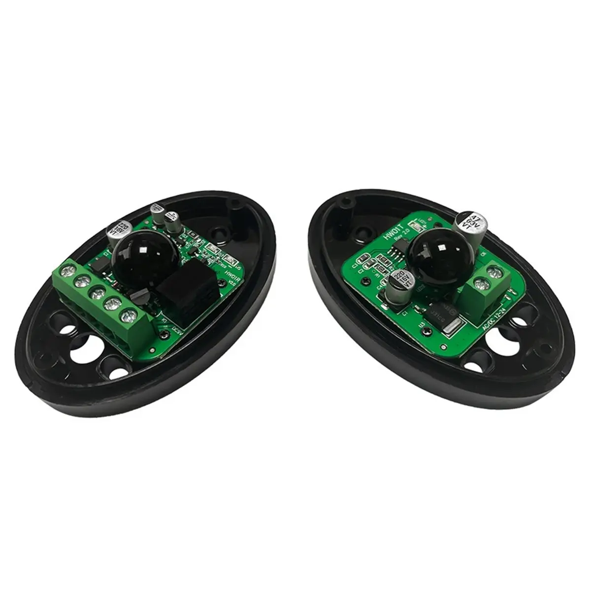 12-24V Waterproof IP65 Photocell Automatic Gate Door Safety Warning Infrared Beam Sensor Photocell 20m Detect Range