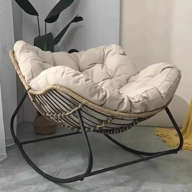 Bedroom Chair Gamer Puffs Armchairs Balcony Furniture Chaise Nordique Living Room Chairs Relax Armchair Krzeslo Mid Century