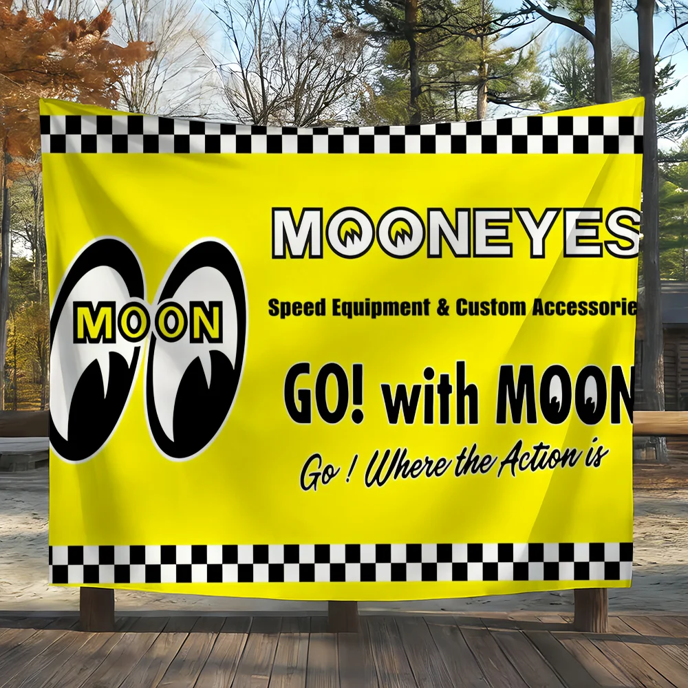 Fashion Brand M-Mooneyes Cool flag Suitable For Party Club O
