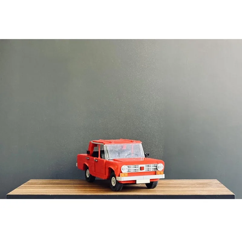 

MOC-73879 Новая классическая модель спортивного суперкара из строительных блоков, 852 детали, MOC, креативный подарок для мальчиков на день рождения и Новый год