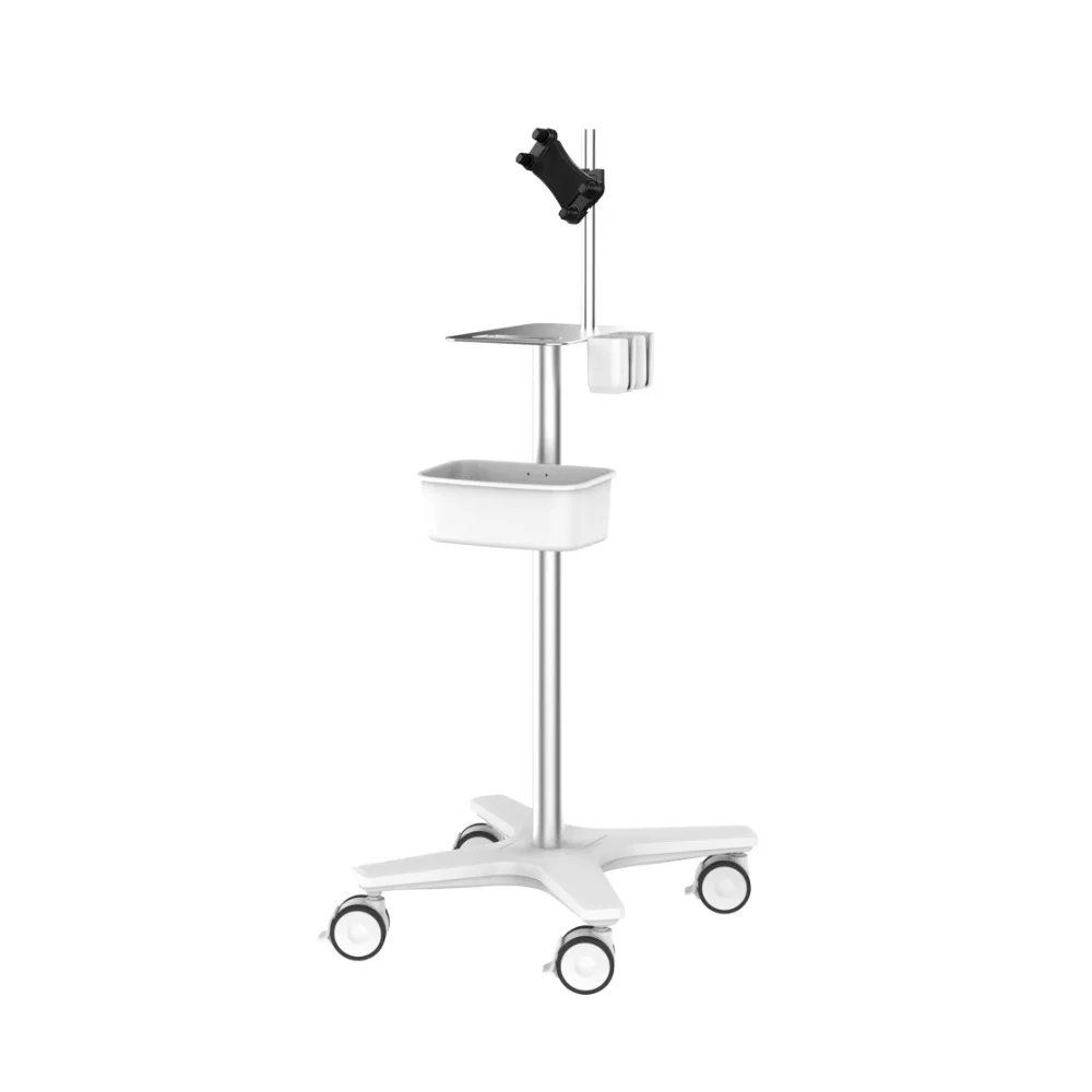 Multifunctional Mobile Instrument Cart Laptop Monitor Stand Utility Rolling Storage Trolley Prateleiras de Parede Wall Shelves