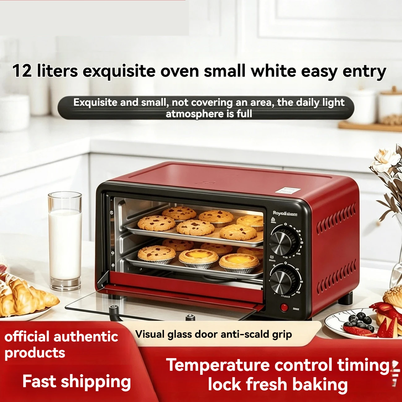 เตาอบไฟฟ้าในครัวเรือน 2 ชั้น อ - Kitchen Appliances Oven บทวิจารณ์และราคา