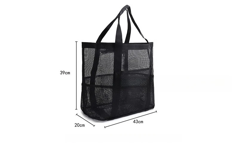 Beach bag toy storage bag large capacity swimming clothing small bag storage mesh bag