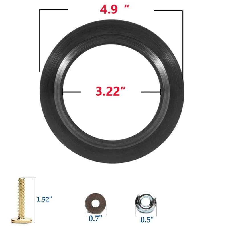 RV Toilet Seal 12524 Replacement For Thetfor RV Toilet Parts-Toilets Waste Ball Seal Accessories