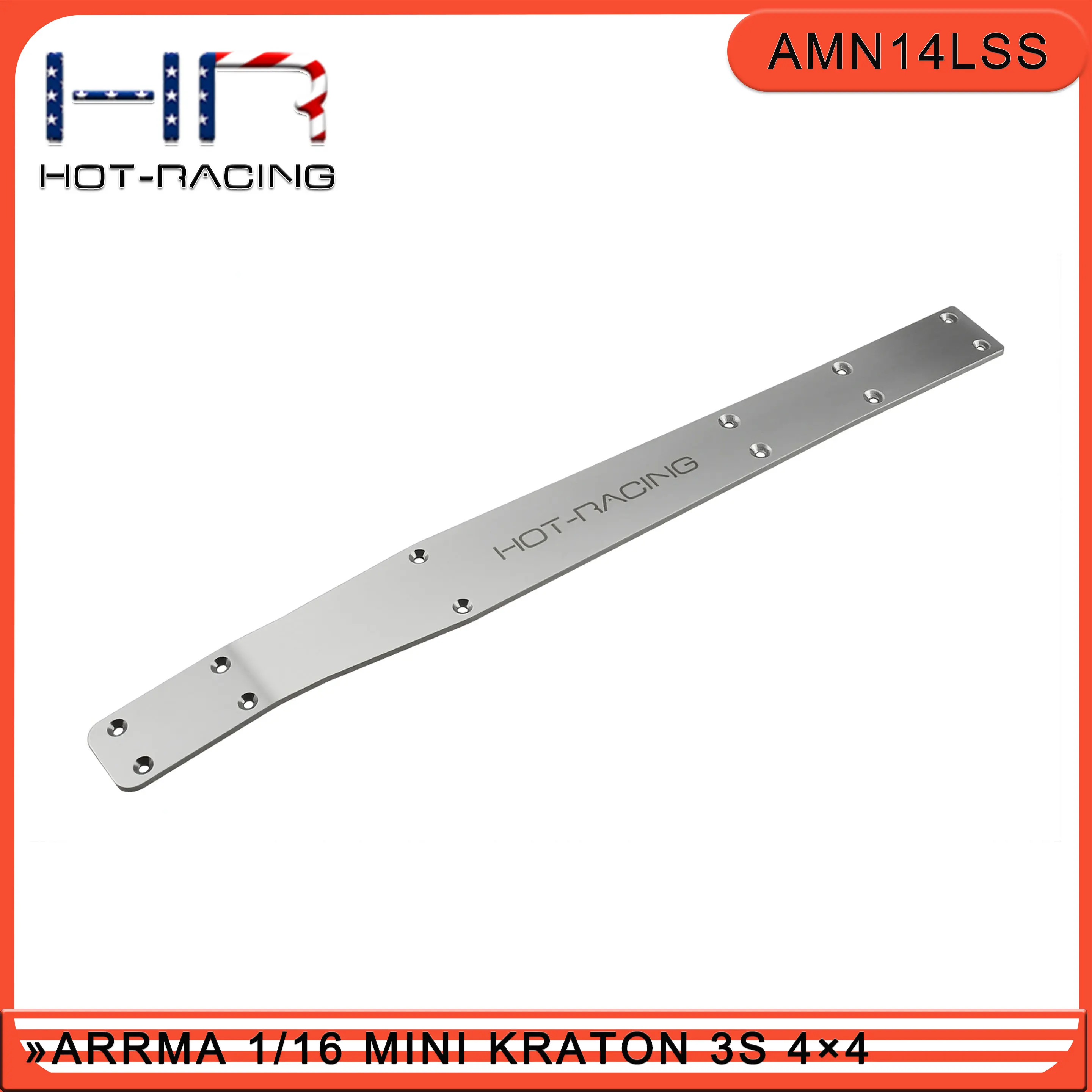 Stainless Steel Low Center of Gravity Brace: Arrma Mini Kraton