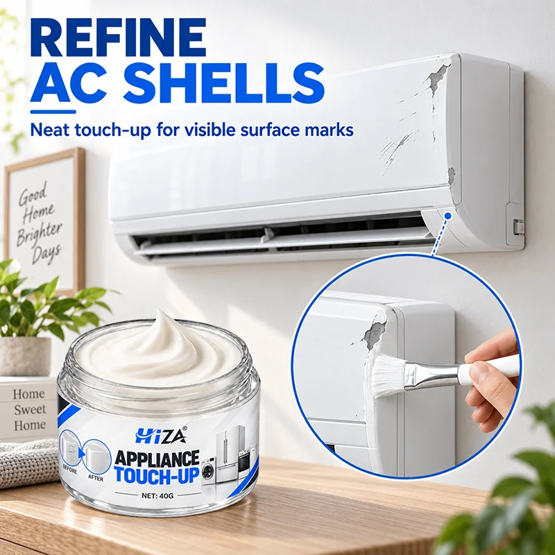 White Appliance Touch-Up & Repair Paste. Fixes Scratches, Chips, Scrapes on Fridges, Washers, Dryers, Microwaves, Freezers.
