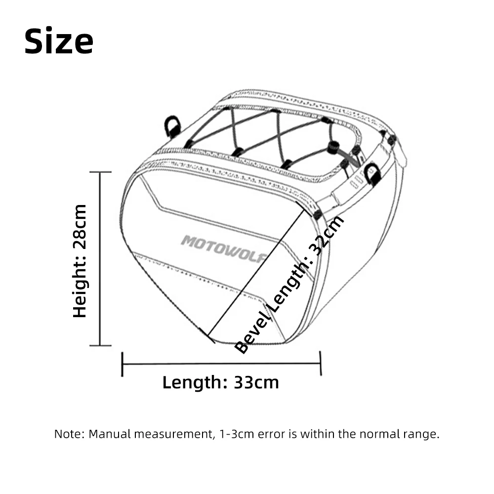 Scooter Tunnel Fuel Tank Bag 15L Tool Travel Luggage Storage Bag for Yamaha NMAX 125 155 160 TMAX 500 560 XMAX 125 250 300 400 image 2