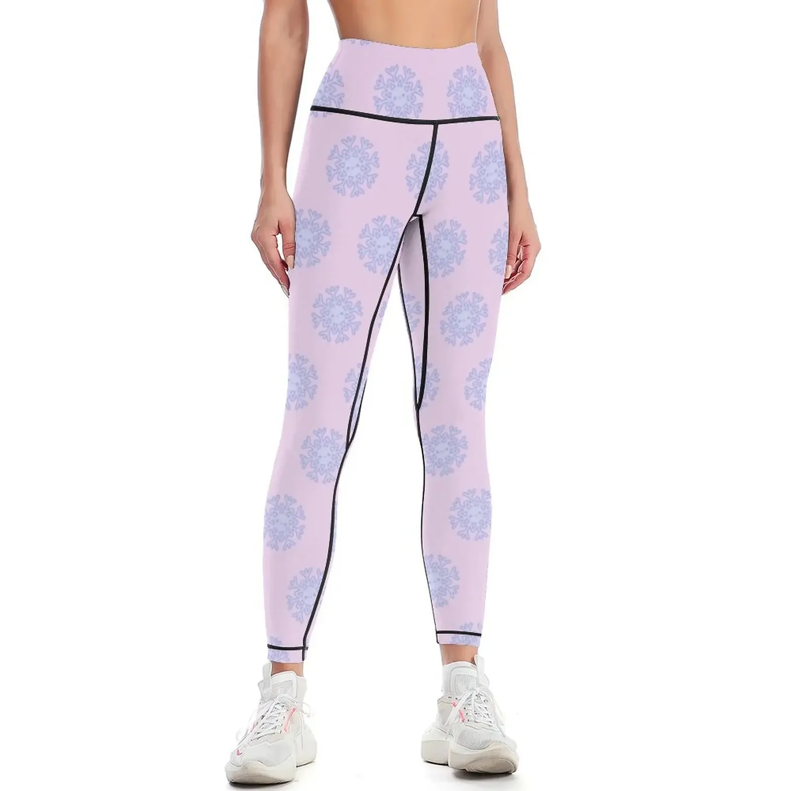 

Cute snowflake Leggings Women sports Women's pants sport pants legings for fitness Womens Leggings