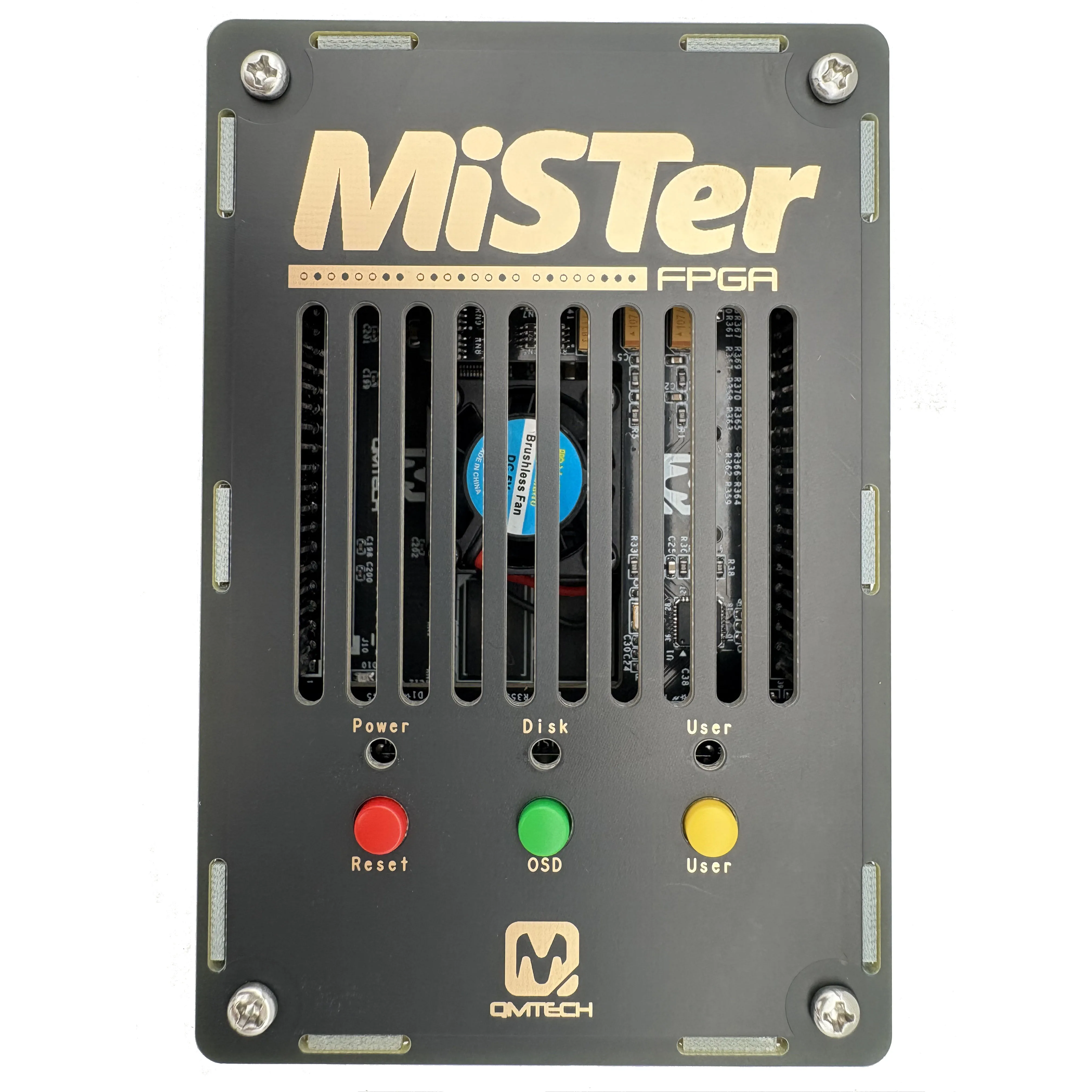 Sólo compradores de EE. UU.: QMTECH Oficial Mister FPGA Cyclone V SoC totalmente ensamblado Mister