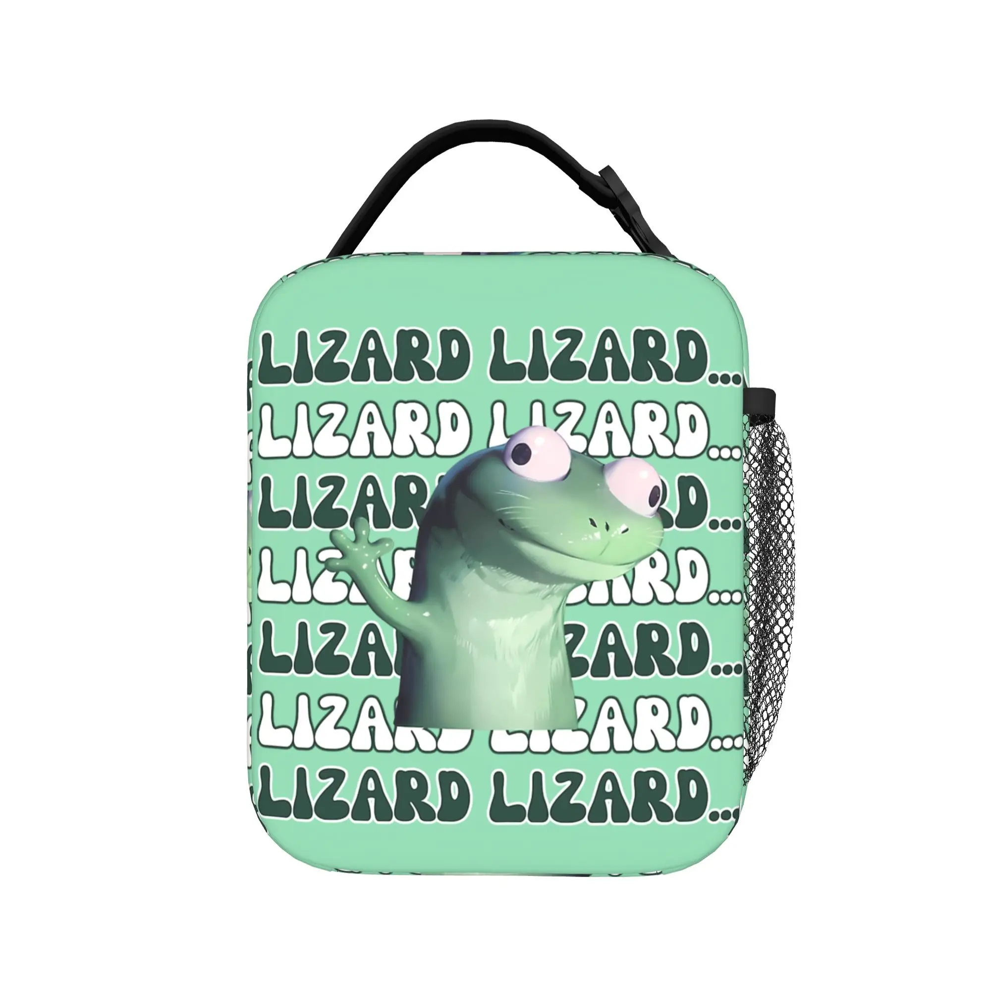 Tom Lizard Lizard Meme Insulated Lunch Bag Large  Hoppers Lunch Container Cooler Bag Tote Lunch Box College  Travel Food Bag