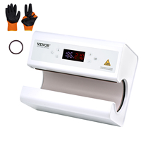 VEVOR Auto Tumbler Heat Press Machine Mug Heat Press for 11-30oz Sublimation Tumblers Heat Up Fast Even Tumbler Press with Tape