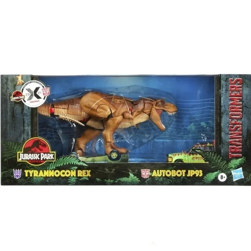 In Stock Takara Tomy Transformers G Series Linkage Jurassic Park Tyrannosaurus Rex&JP93 Figure Model Anime Action Robot Car Kid