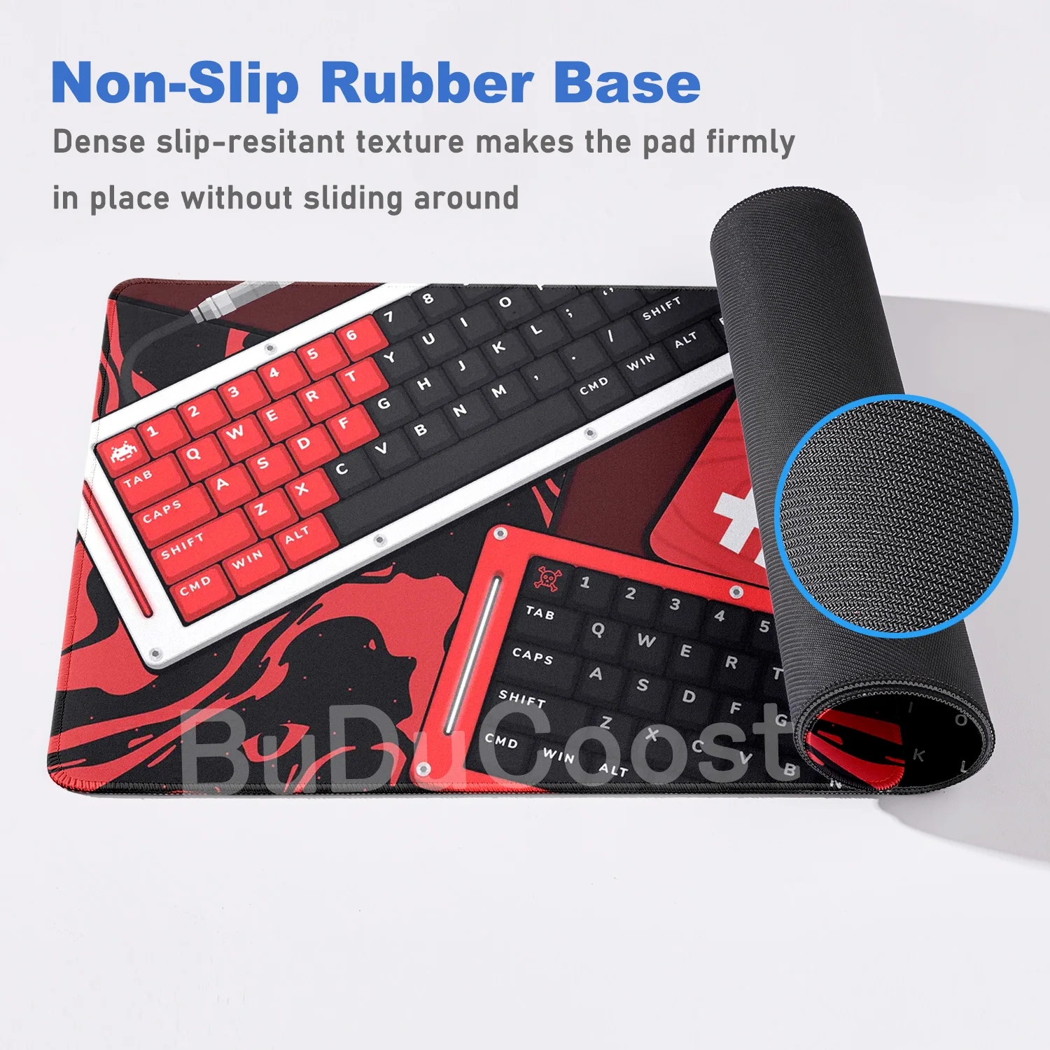 90x40cm Computer Natural Rubber Mouse Pad Switch Japan Deskmats Kawaii Sushi Gamer Keyboard Mousepad Office Non-slip Accessories