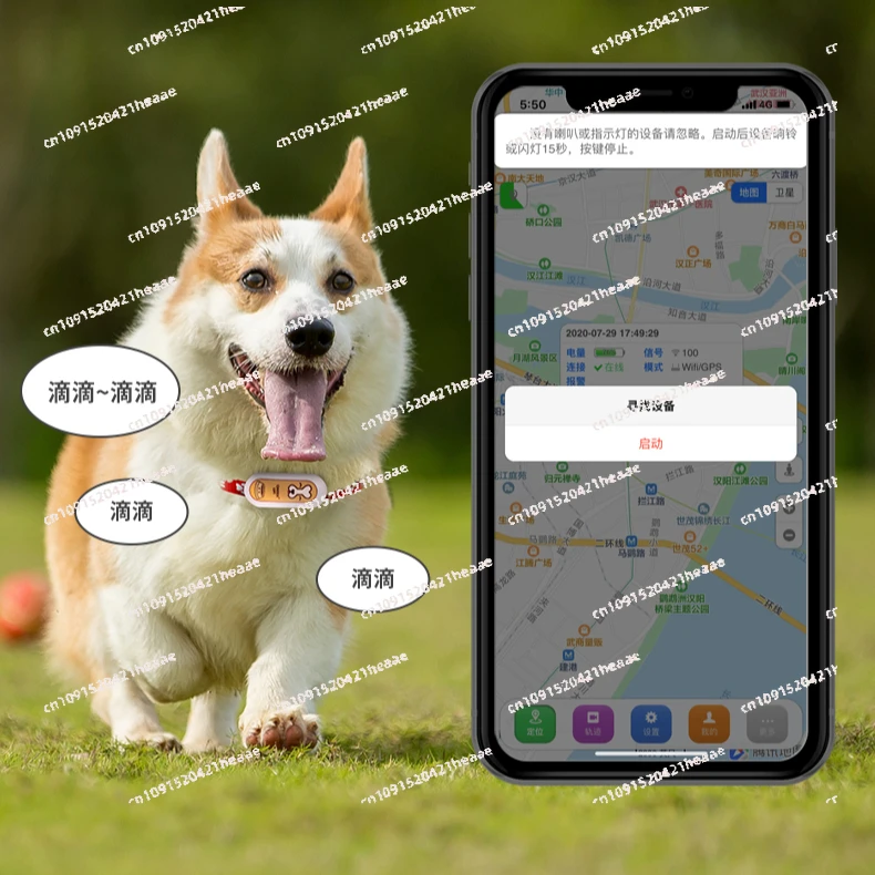مناسبة للتصميم الجديد، جهاز تتبع نظام تحديد المواقع للكلاب الأليفة الصغيرة، جهاز تتبع صغير محمول، جهاز تتبع ذكي بنظام تحديد المواقع #5