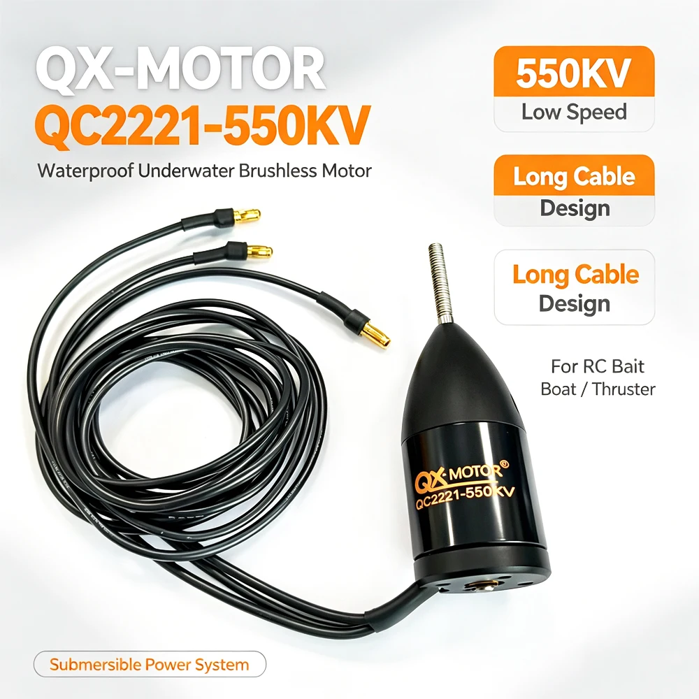 qx‑motor-qc2221‑380kv-550kv-waterproof-brushless-motor-for-rc-fishing-bait-boat-underwater-thruster