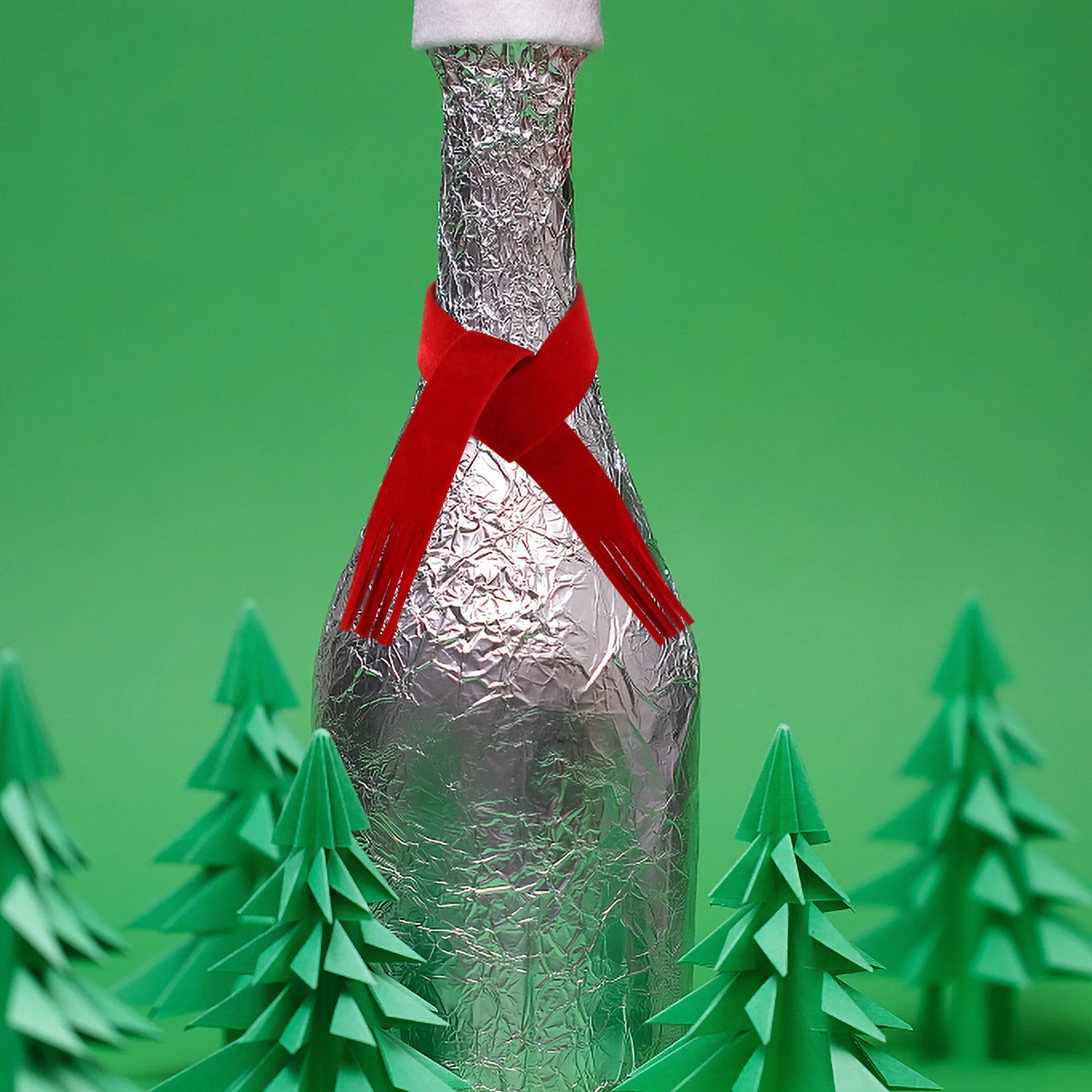 Lenço de Natal Fornecimento Decorativo Kawaii Mini DIY Adorável Acessório Lembrancinhas Substituíveis