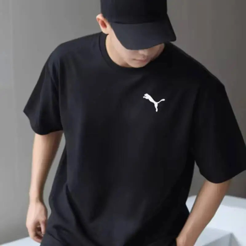 

Новая мужская повседневная удобная дышащая футболка Puma с коротким рукавом 2026 года, модель 658615-03