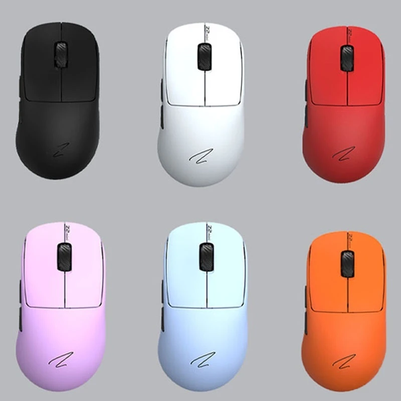 Zaopin Z2 Wireless Mouse 2.4g Bluetooth Three Mode Paw3395 Game Mouse Micro Switch With Hot Plug Custom Mouse Laptop Accessories