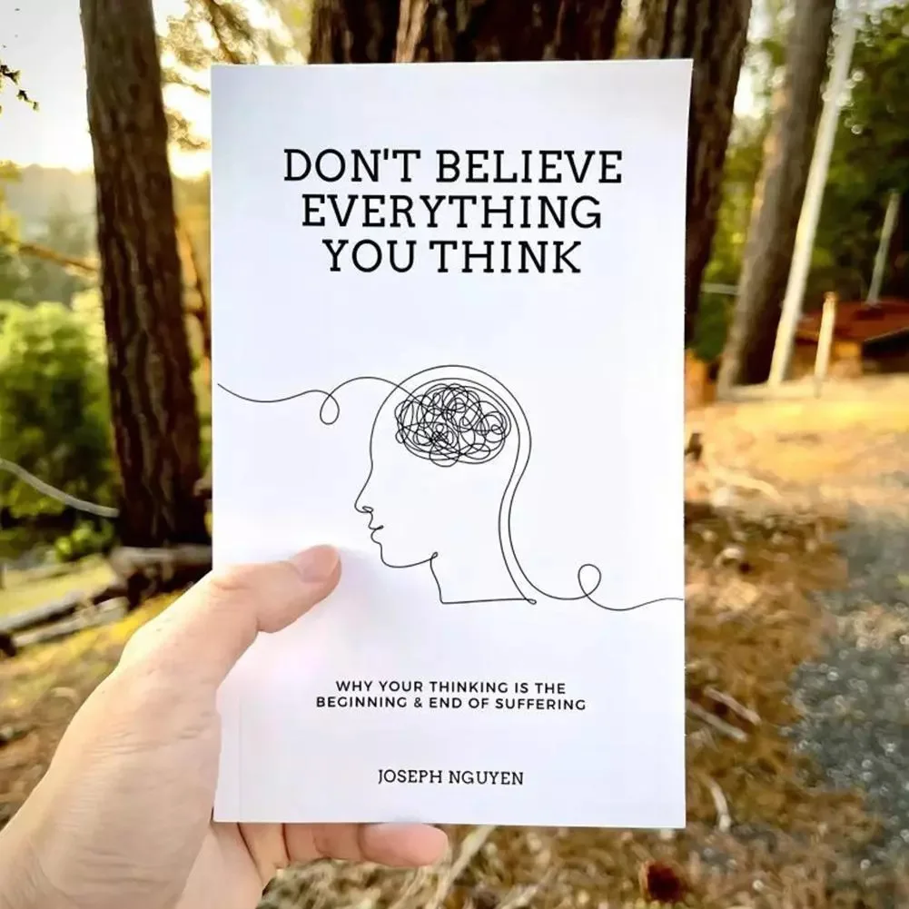 

The New English Book 'Don't Believe Everything You Think' Is A Global Bestseller in Fine Literature.
