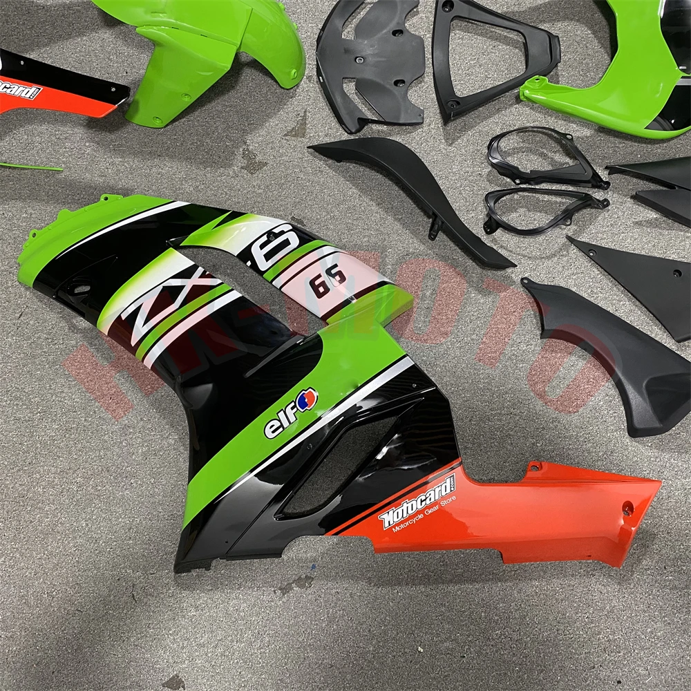 Motorcycle Fairing Kit Fit For ZX-6R ZX6R ZX600 636 2007 2008 Bodywork Set High Quality Abs Injection Bright Black Red Green