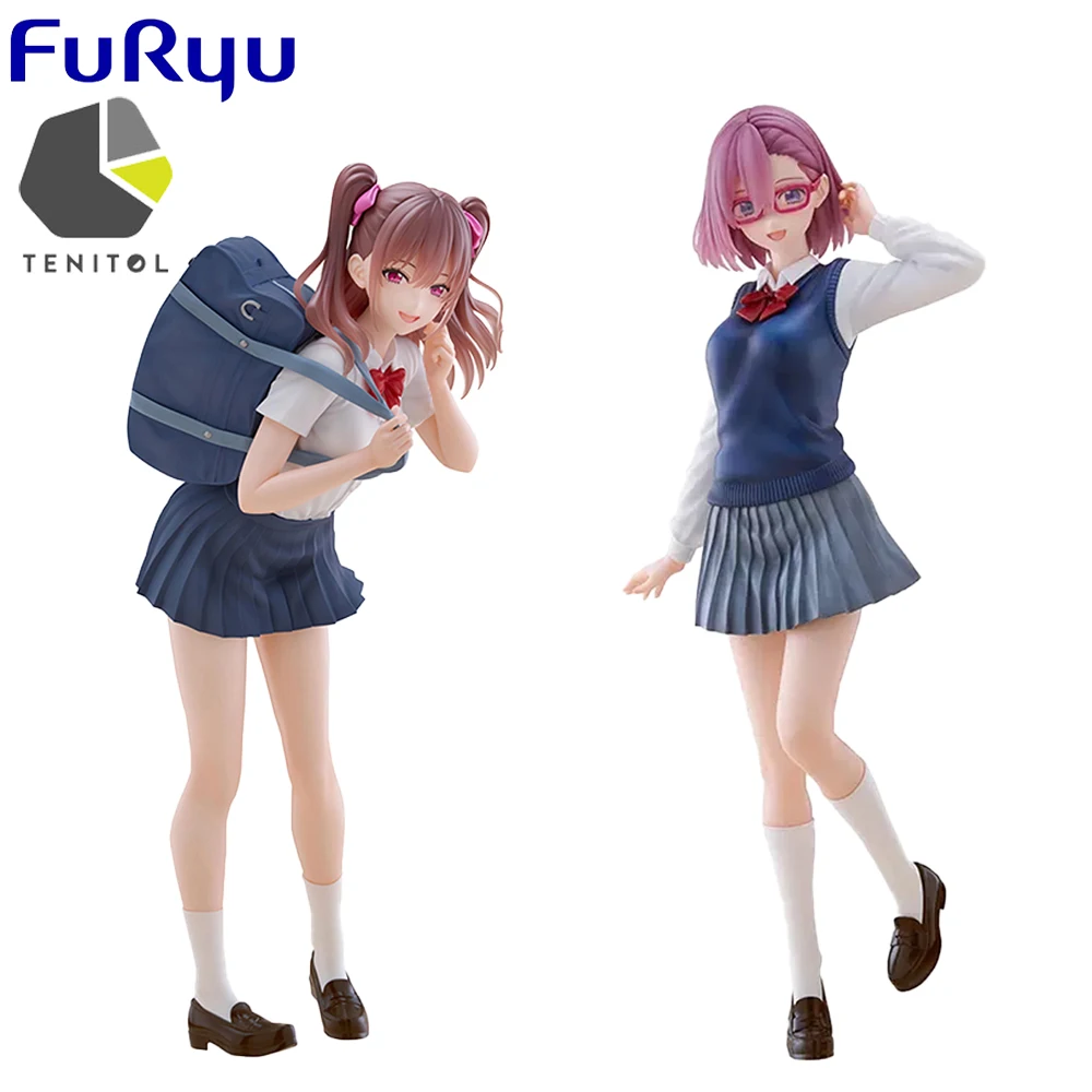 

Pre Sale Original Furyu Tenitol Ririsa of 2.5 Dimension Tachibana Mikari Amano Ririsa Anime Kawaii Waifu Girls Figures Model Toy