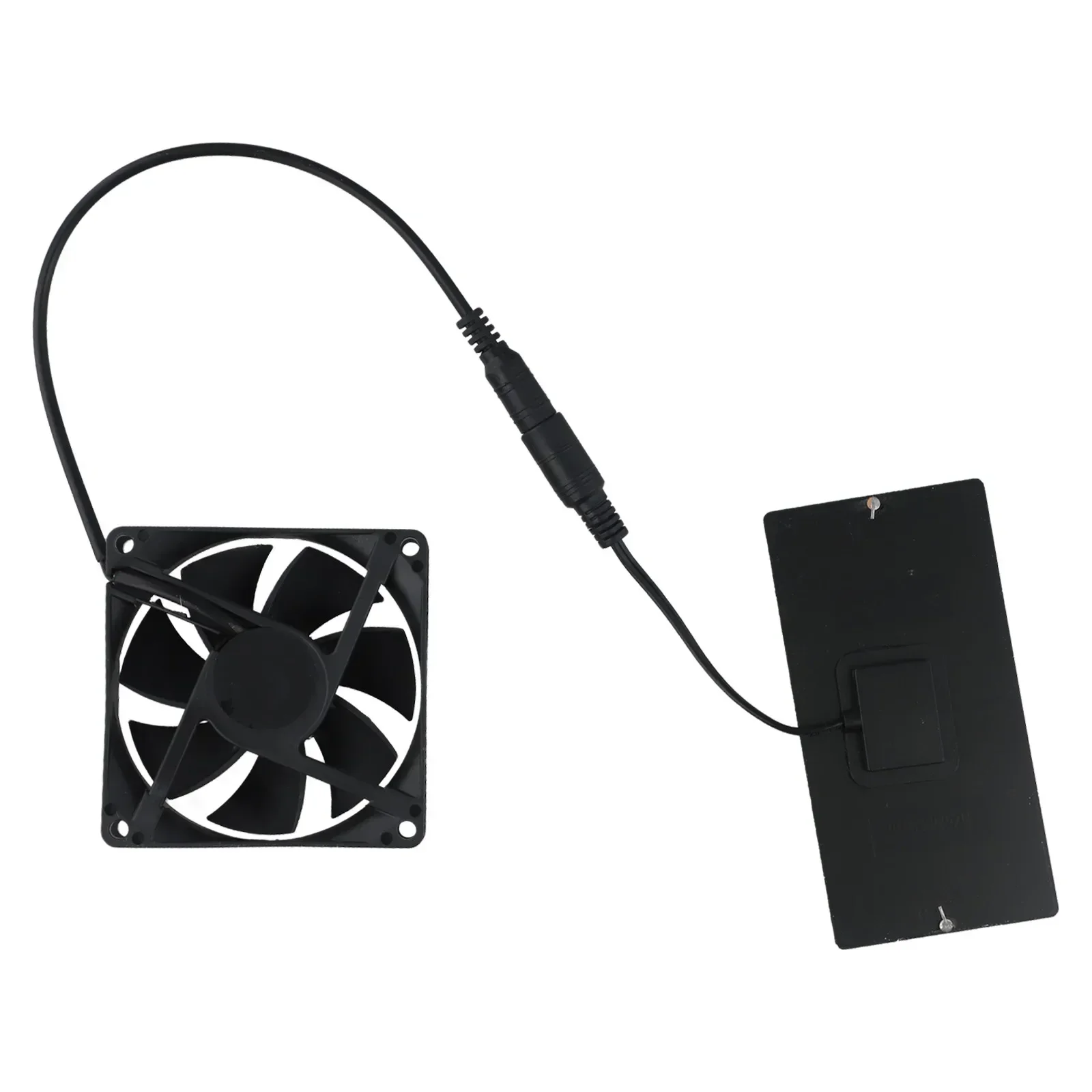 Greenhouse Cooling Outdoor Camping Fan 5V Solar Fan Cooling Easy To Use Epoxy Resin Lamination IP65 Waterproof