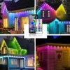 RGB 30M Eaves Lights Smart Bluetooth Permanent Outdoor Lights Outdoor Waterproof Garden Lighting Strings Decor Christmas Lights 3