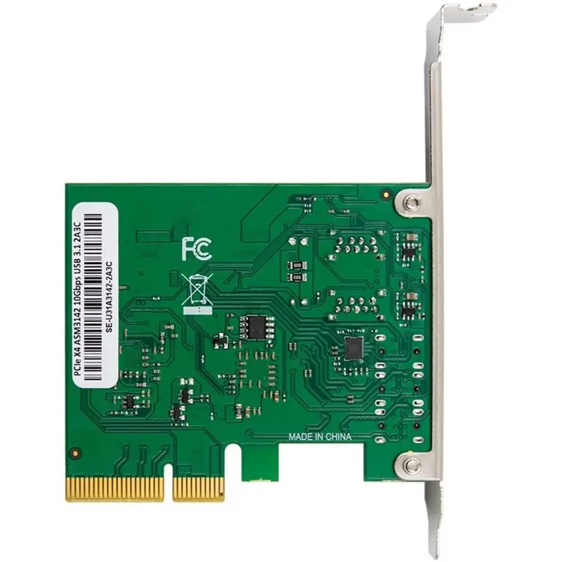 Pcie X4 ASM3142+VL820 USB3.2 10Gbps Expansion Card