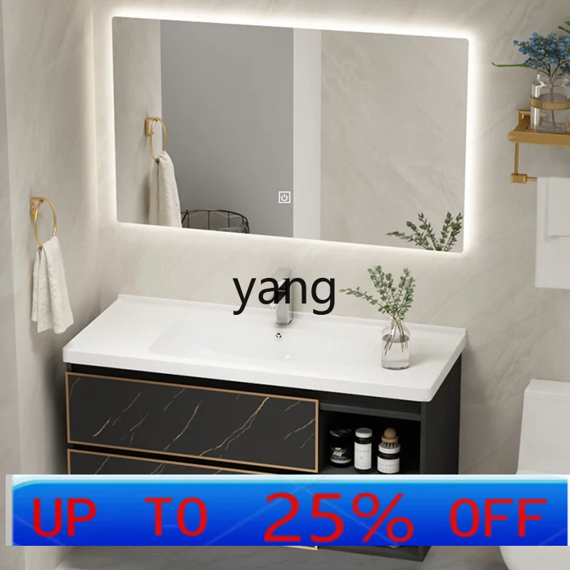 

LHH paint-free bathroom cabinet combination floor wash face wash hands