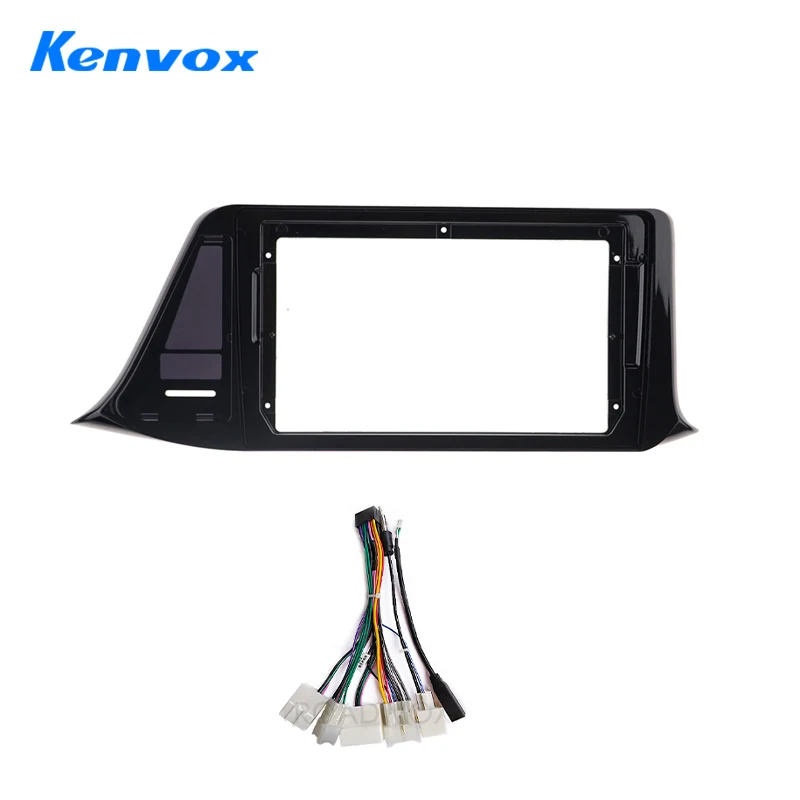 

2Din Car Radio Frame Panel For Toyota C-HR CHR RHD 2016 2019 Android GPS Navigation Multimedia Player 9 Inch Fascia Mounting Kit