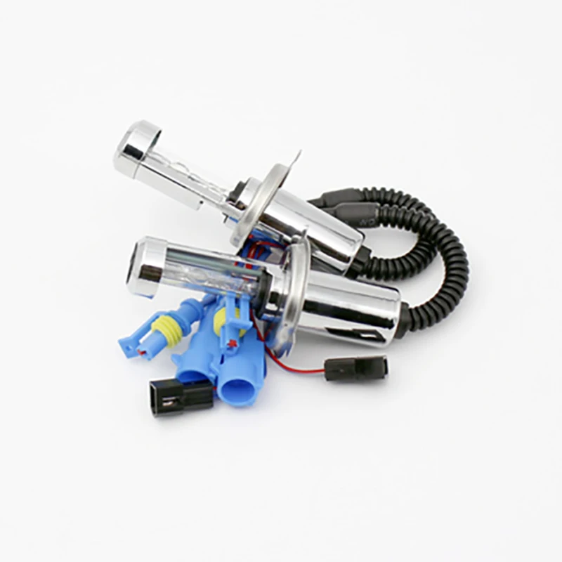 

2PCS Premium 12V 35W 55W H4 Hi/Low Beam HID Xenon Bulb 6000K White H4-3 Replacement Car Headlight Lamp For H4 Bixenon HID Kit