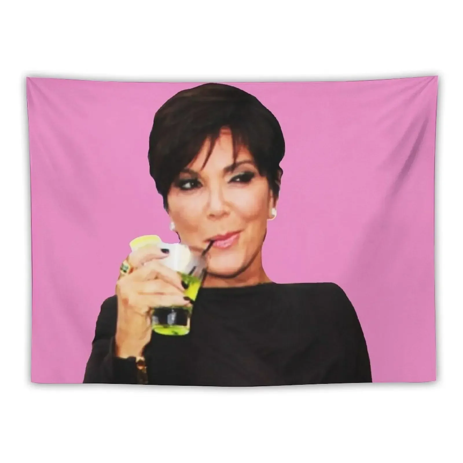 Kris Jenner Tapestry Room Decorations Aesthetic Room Decoration Korean Style Tapestry