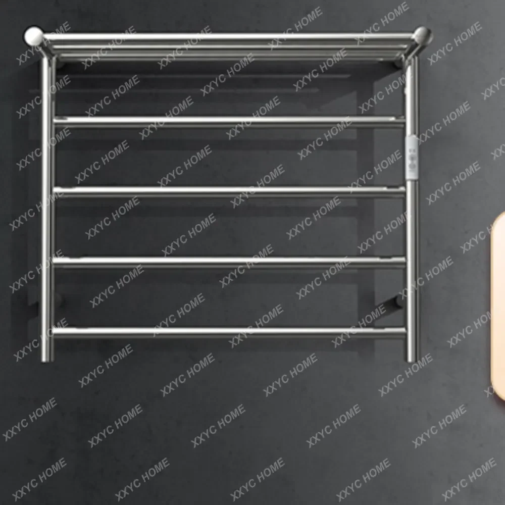 

Intelligent Electric Towel Rack Imported Carbon Fiber Heating Drying Storage Integrated Household Bathroom Surface-Mounted