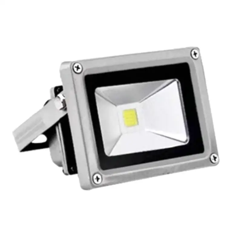 Projecteur LED Imperméable Conforme à la Norme IP65, Éclairage d'Extérieur, Idéal pour un Jardin ou une Rue, RVB, 10W