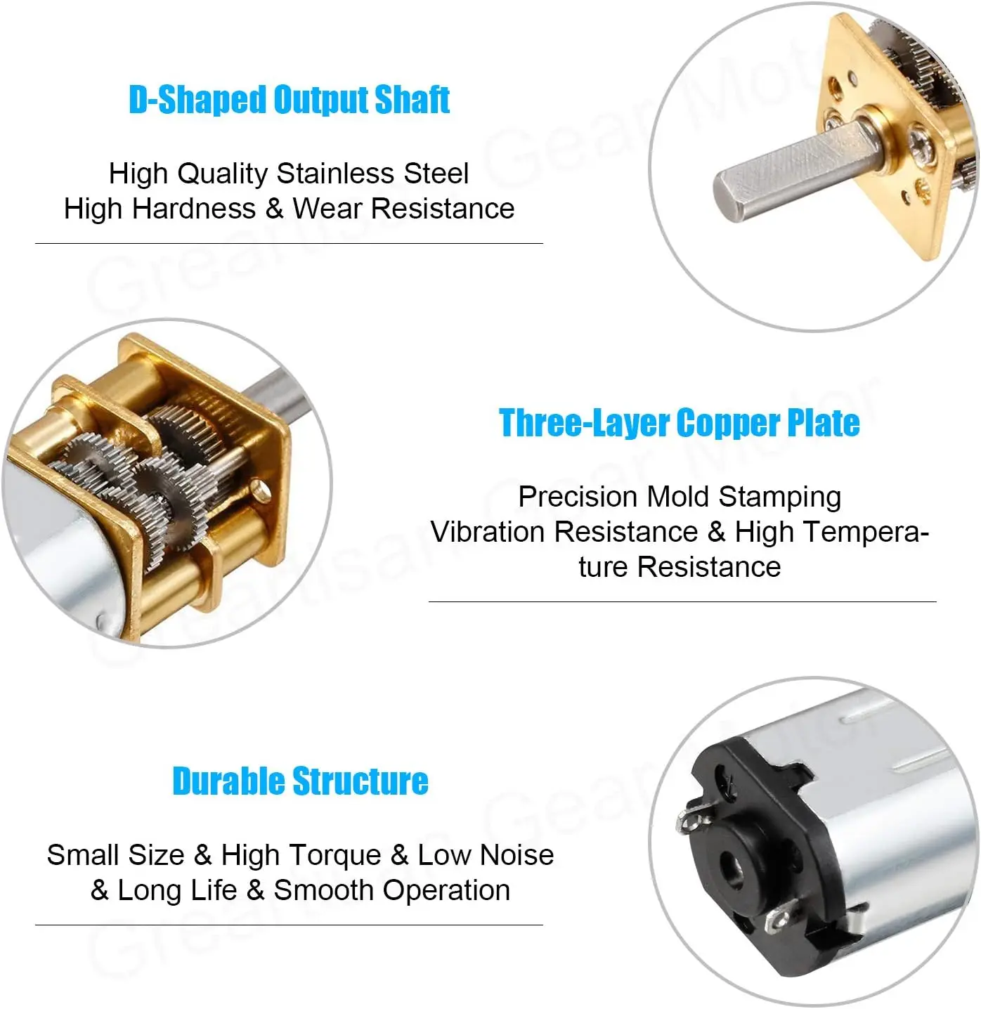1 قطعة تيار مستمر 12 فولت 100 دورة في الدقيقة تخفيض السرعة المحرك N20 3 مللي متر رمح عجلة تروس معدنية صغيرة موتور تروس مع علبة التروس المعدنية الكاملة مايكرو موتور #4