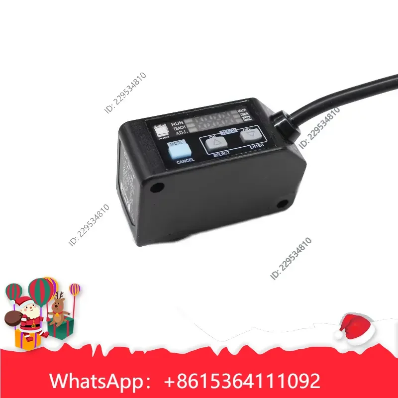 1pc HW-101 Color Mark Sensor for Digital Color Recognition Bag Making Machine Electric Eye Compatible For Model，practical use