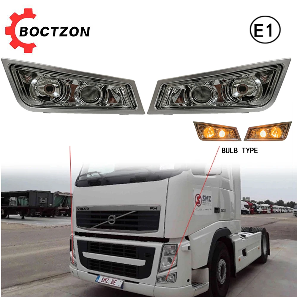 

1PC RH LH Fog Lamp For Volvo FH/FM FH13 Truck Fog Lamp Left 21297918 21123541 21123540 Right 21297917 21123531 21297909 21035690