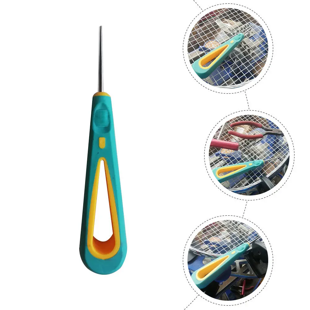 

1Pcs Wire Cone for Badminton Rackets Premium Plastic Threading Tool Small Lightweight String Changing Accessory Creative Drawing