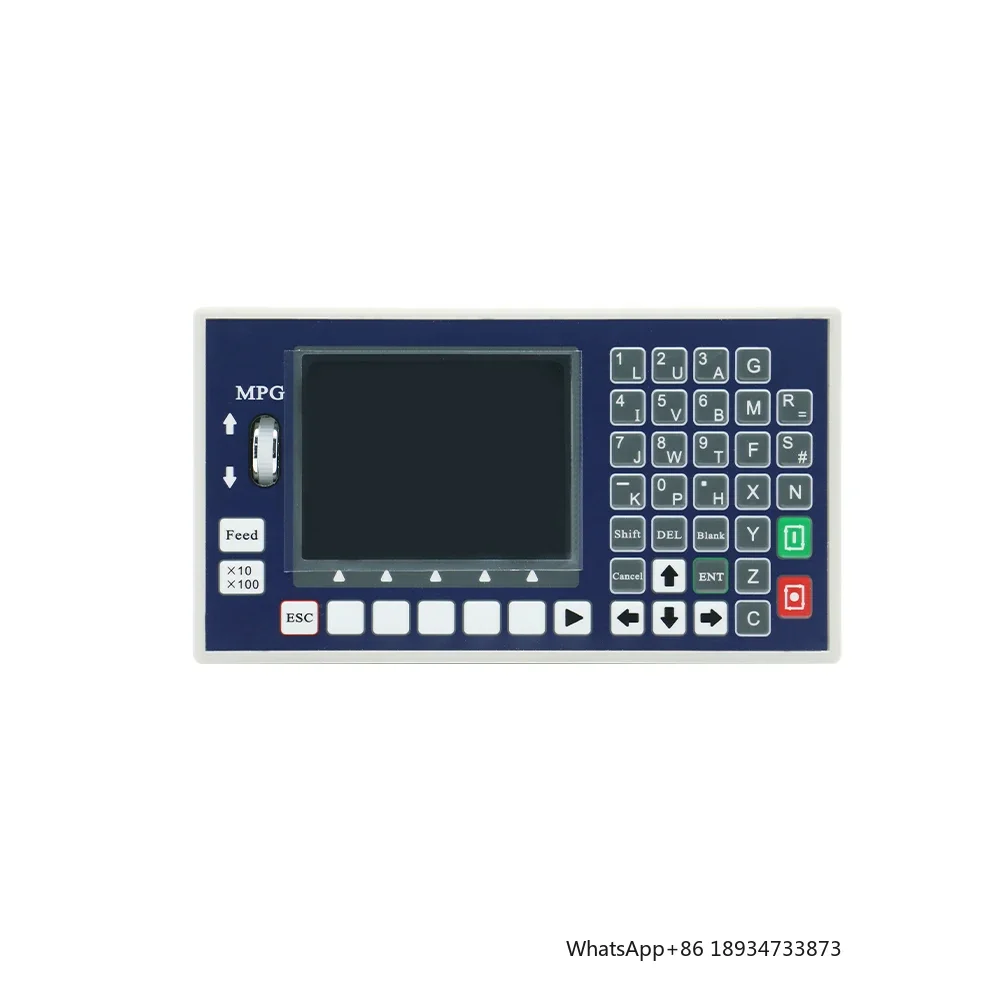 HLTNC Dopkon TC55H G code Programmable 1-4 axis 400KHZ linkage for stepper or servo motor micro CNC system USB port  for lathe