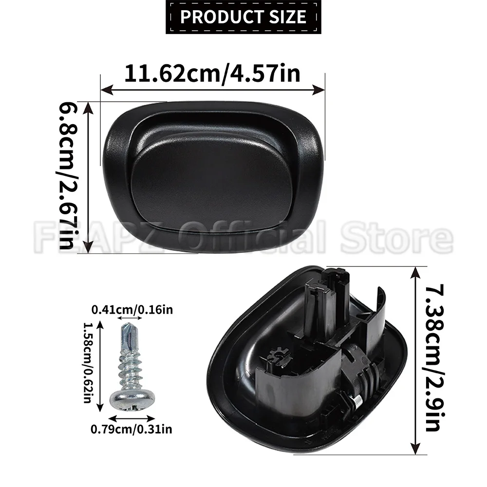 Front Seat Tilt Release Handles 71769002 71769004 71769003 71769001 68132055AA Seat Recline Handle Right Or Left For Fiat 500