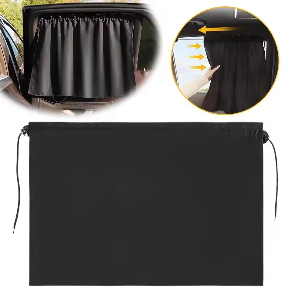 

Universal Suction Cup Curtain In The Car Window Sunshade Cover Side Window Sunshade UV Protection