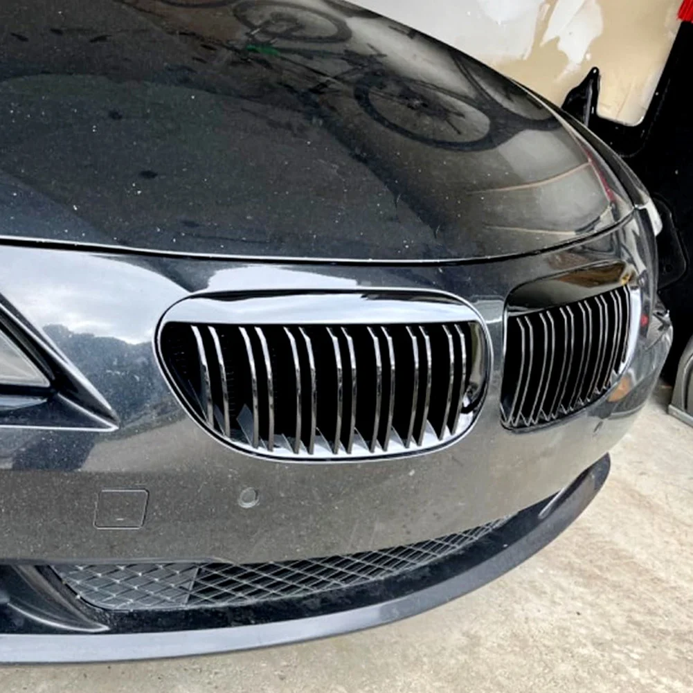 

Front Kidney Bumper Grill Grille For BMW 6 Series E63 E64 2004-2010 Replace 51137008915 51137008916